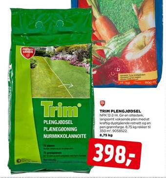 jem & fix Trim plengjødsel tilbud
