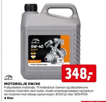 jem & fix Motorolje 5w/40 tilbud