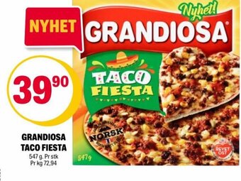Coop Extra GRANDIOSA TACO FIESTA tilbud