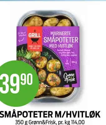 Kiwi SMÅPOTETER M/HVITLØK tilbud