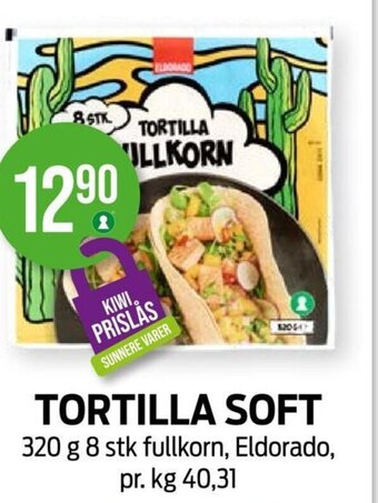 Kiwi TORTILLA SOFT tilbud