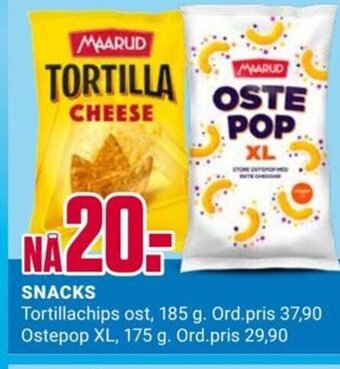 Europris SNACKS tilbud