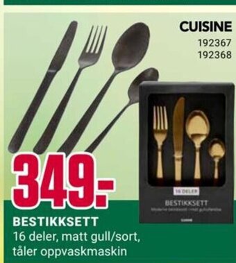 Europris BESTIKKSETT tilbud