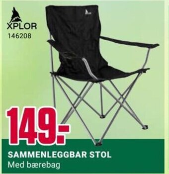 Europris SAMMENLEGGBAR STOL tilbud