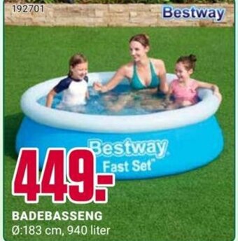 Europris BADEBASSENG tilbud