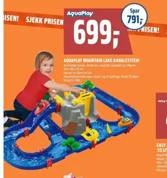 Coop Obs Aquaplay mountain lake kanalsystem tilbud