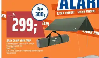Coop Obs Easy camp void tarp tilbud