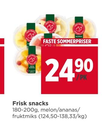 Meny Frisk snacks tilbud