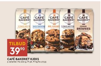 Coop Mega Café bakeriet kjeks tilbud