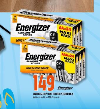 Coop Obs Energizer® batterier storpakk tilbud