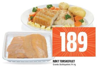 Coop Obs Røkt torskefilet tilbud