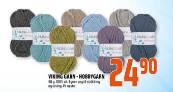Coop Obs Viking garn - hobbygarn tilbud