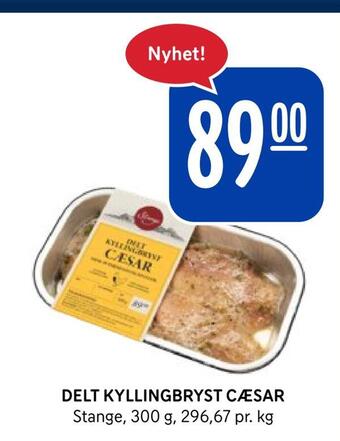 Rema 1000 Delt kyllingbryst cæsar tilbud