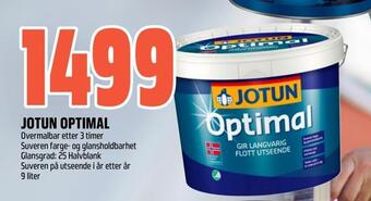 Coop Obs Jotun optimal tilbud