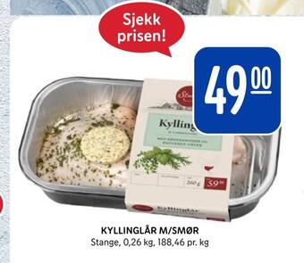 Rema 1000 Kyllinglår m/smør tilbud