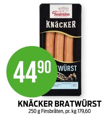 Kiwi Knäcker bratwürst tilbud
