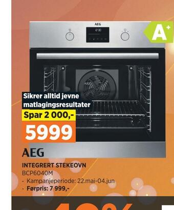 POWER Integrert stekeovn tilbud
