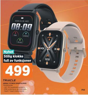 POWER Arena 1 fitness smartklokke tilbud