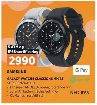 POWER Galaxy watch4 classic 46 mm bt tilbud