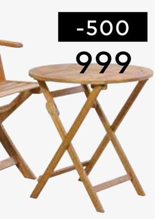 Skeidar Bali kafebord tilbud
