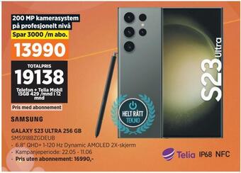 POWER Galaxy s23 ultra 256 gb tilbud