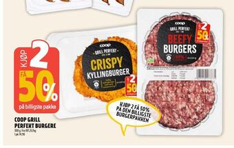 Coop Prix Coop grill perfekt burgere tilbud