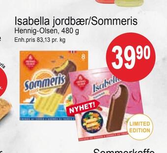 Joker Isabella jordbær/sommeris tilbud