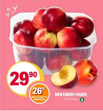 Coop Extra Ukjent nektarin tilbud