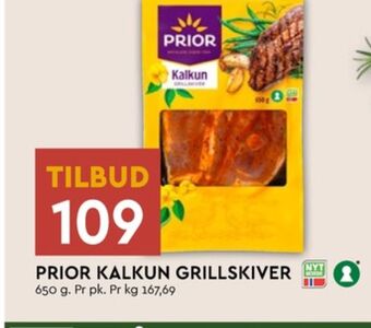 Coop Mega Prior kalkunkjøt tilbud
