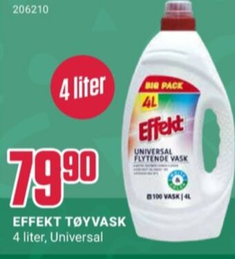 Europris Effekt vaskemiddel-flytende tilbud