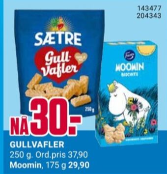 Europris Gull-vafler vafler tilbud