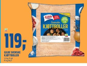 Coop Obs Gilde kjøttboller tilbud
