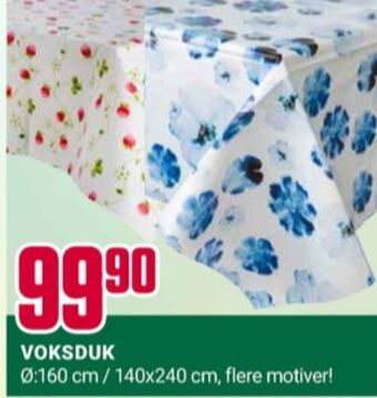 Europris Ukjent voksduk tilbud