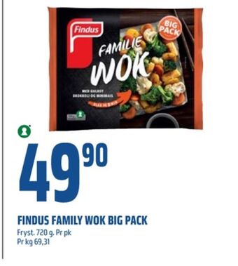 Coop Obs Findus grønnsaker tilbud