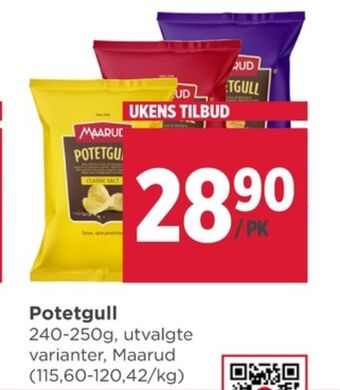 Meny Maarud chips tilbud