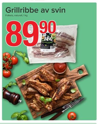 Eurospar Folkets ribbe tilbud