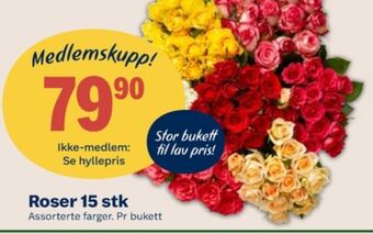 Coop Mega Ukjent bukett tilbud
