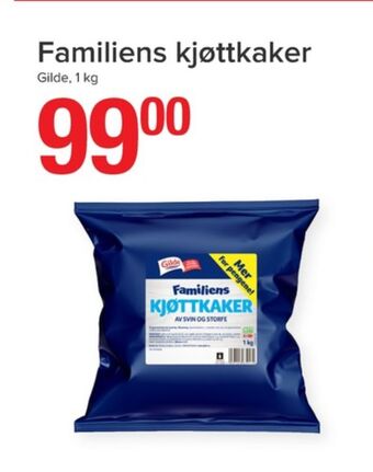 Eurospar Gilde kjøttkaker tilbud