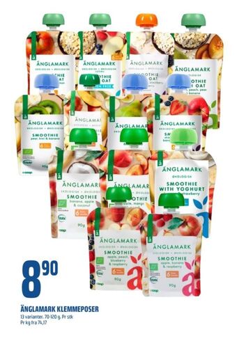 Coop Obs Änglamark smoothie tilbud
