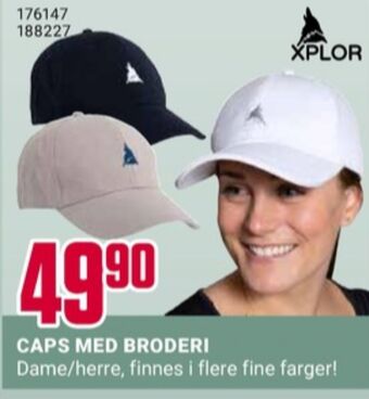 Europris Xplor caps tilbud