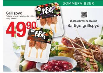 Eurospar Folkets grillspyd tilbud