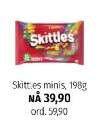 Skittles godterier