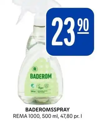 Rema 1000 BADEROMSSPRAY REMA 1000,500 ml tilbud
