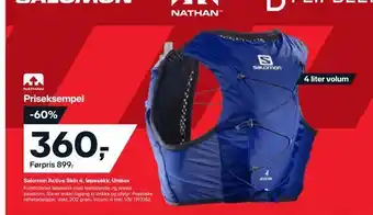 XXL Sport Salomon active skin 4, løpesekk, unisex tilbud