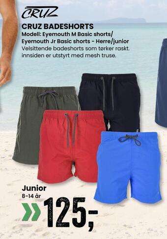 Sport Outlet Cruz badeshorts tilbud