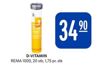 Rema 1000 D-vitamin tilbud