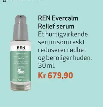Apotek 1 Ren evercalm relief serum tilbud