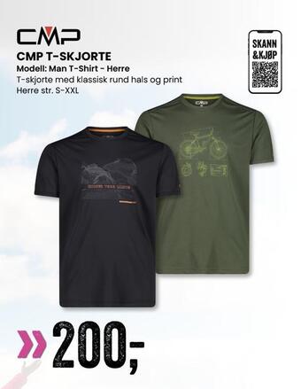 Sport Outlet Cmp t-skjorte tilbud