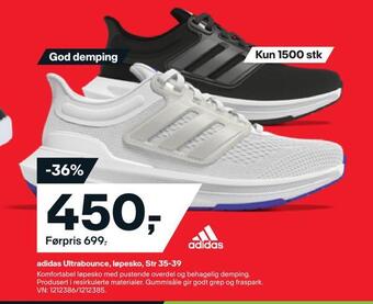 XXL Sport Adidas ultrabounce, løpesko, str 35-39 tilbud
