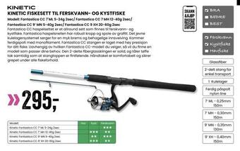 Sport Outlet Kinetic fiskesett til ferskvann- og kystfiske tilbud